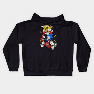 Sonic Trio Kids Hoodie